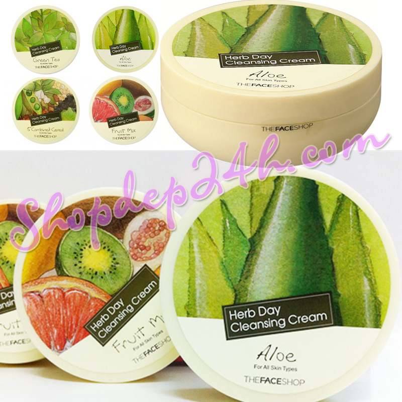 [Thefaceshop] Kem tẩy trang Herb Day Cleansing Cream
