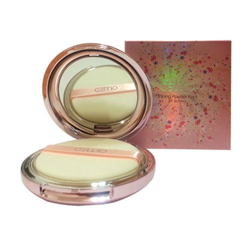 Phấn phủ dạng nén CELLIO Shining Powder Pact SPF 36PA ++