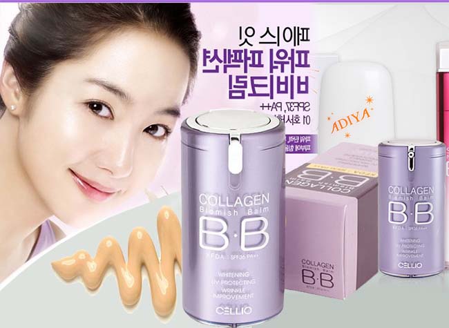 Cellio BB Cream Collagen Blemish Balm SPF40 PA++