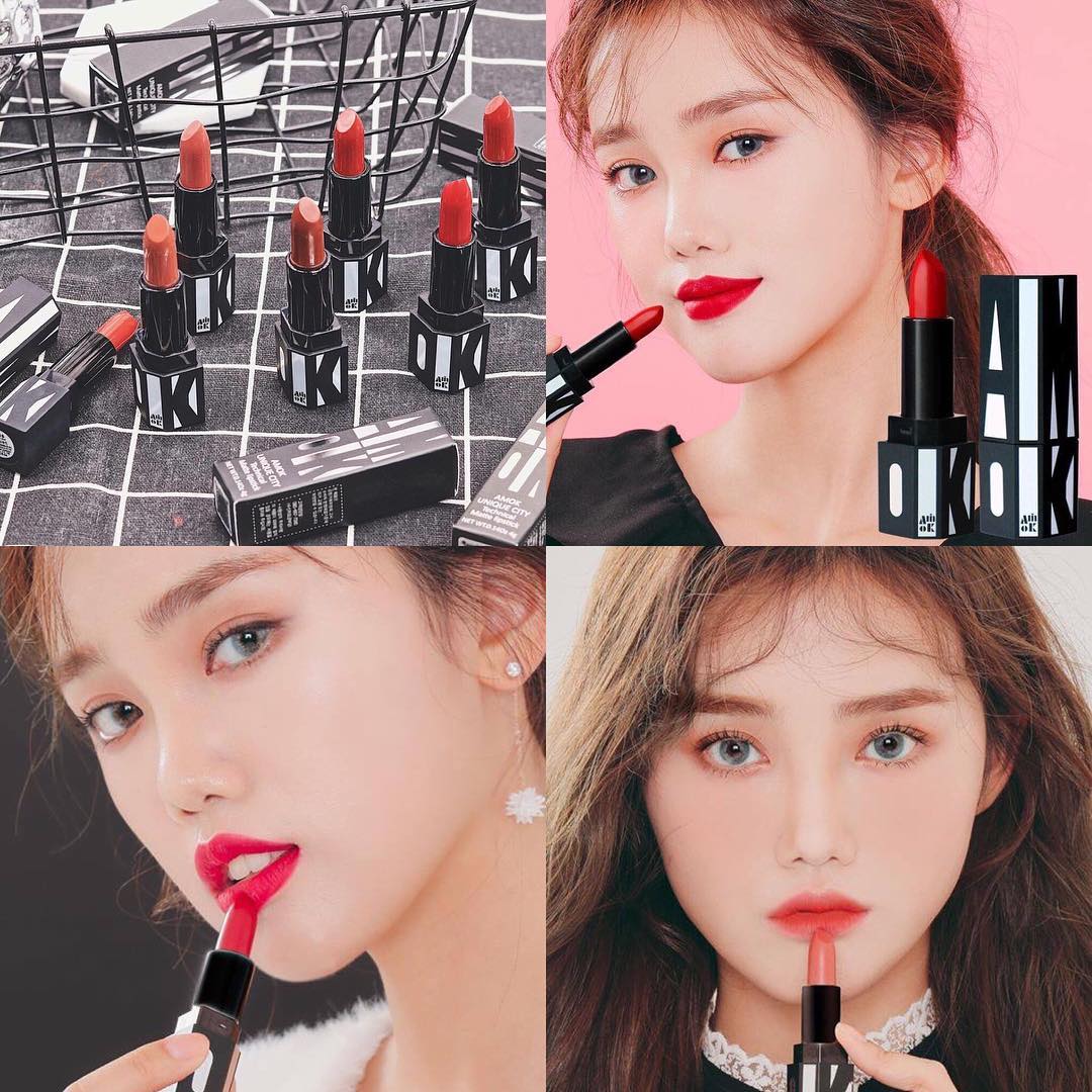 Son thỏi Amok Unique City Technical Lipstick Limited Edition 2017