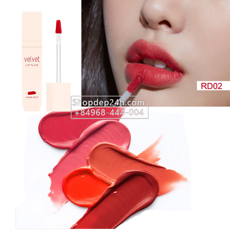 [Missha] Son kem lì Missha Velvet Lip Fluid Hang out 4.5g