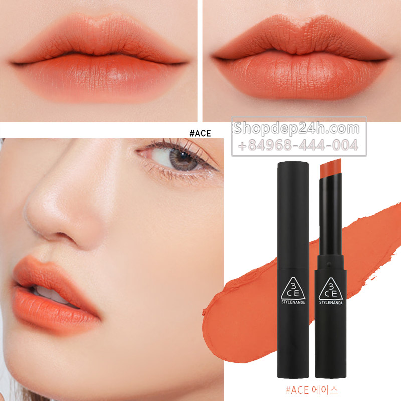 [3CE] Son thỏi 3ce Slim Velvet Lip color #Ace