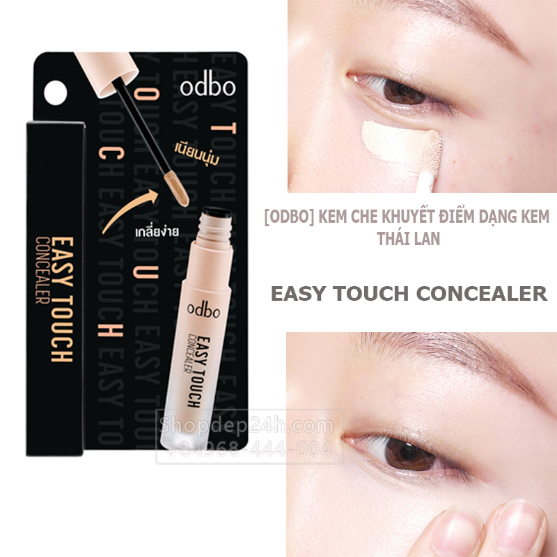 [Odbo] Kem che khuyết điểm dạng kem Thái Lan Easy Touch Concealer