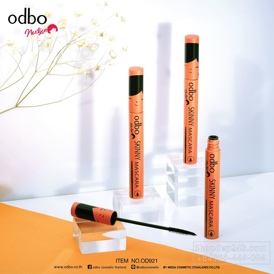 [Odbo] Mascara kháng nước Odbo Nextgen Shinny WateProof  Thái Lan